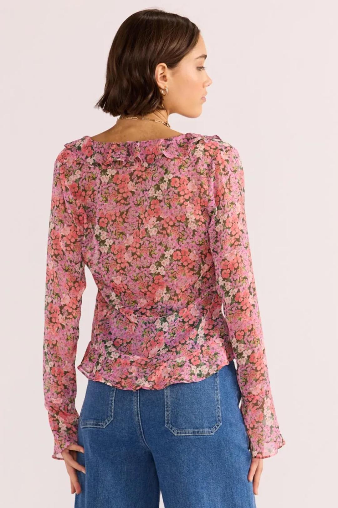 Amelia Ruffle Blouse Product Image