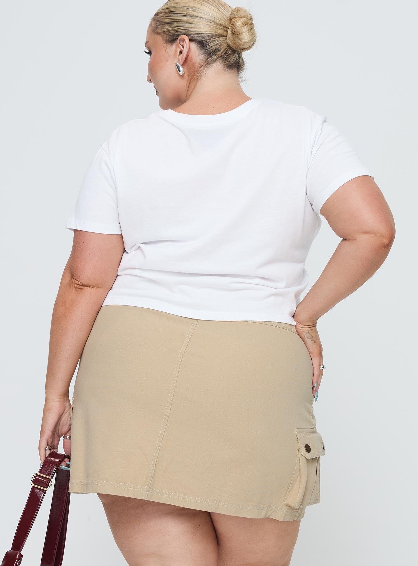 Italy Love Tee Ivory Curve Product Image