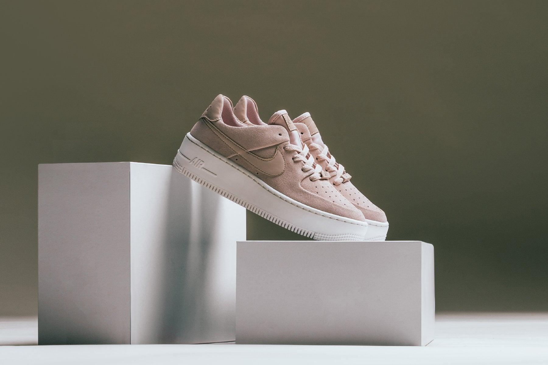 Women's Air Force 1 Sage Low - Particle Beige/Phantom Female Product Image