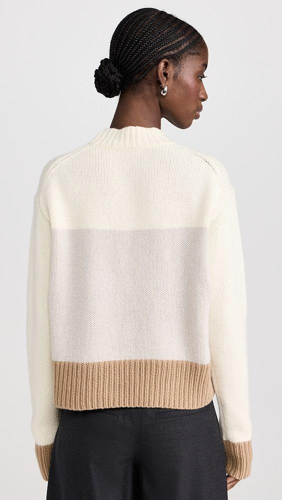 Theory Color Block Sweater | Shopbop Product Image