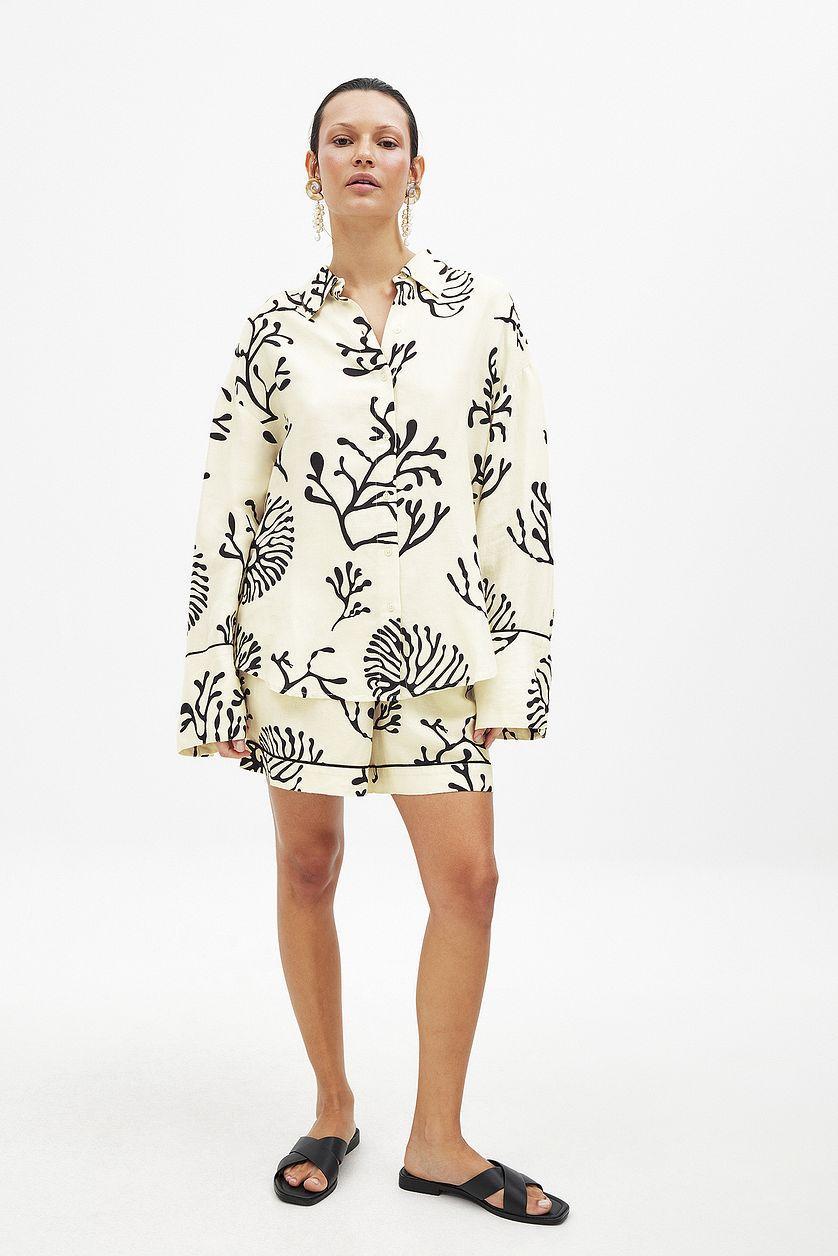Viscose Blend Oversized Shirt Product Image