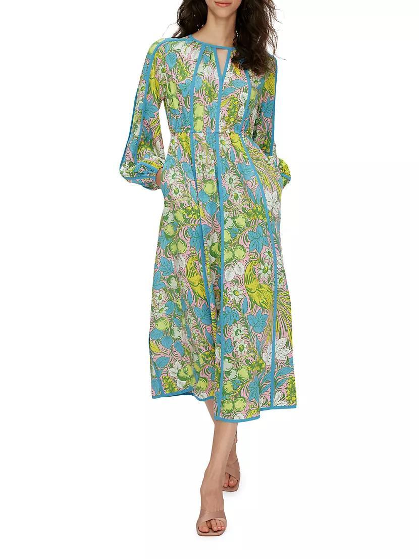 Scott Floral Midi-Dress Product Image