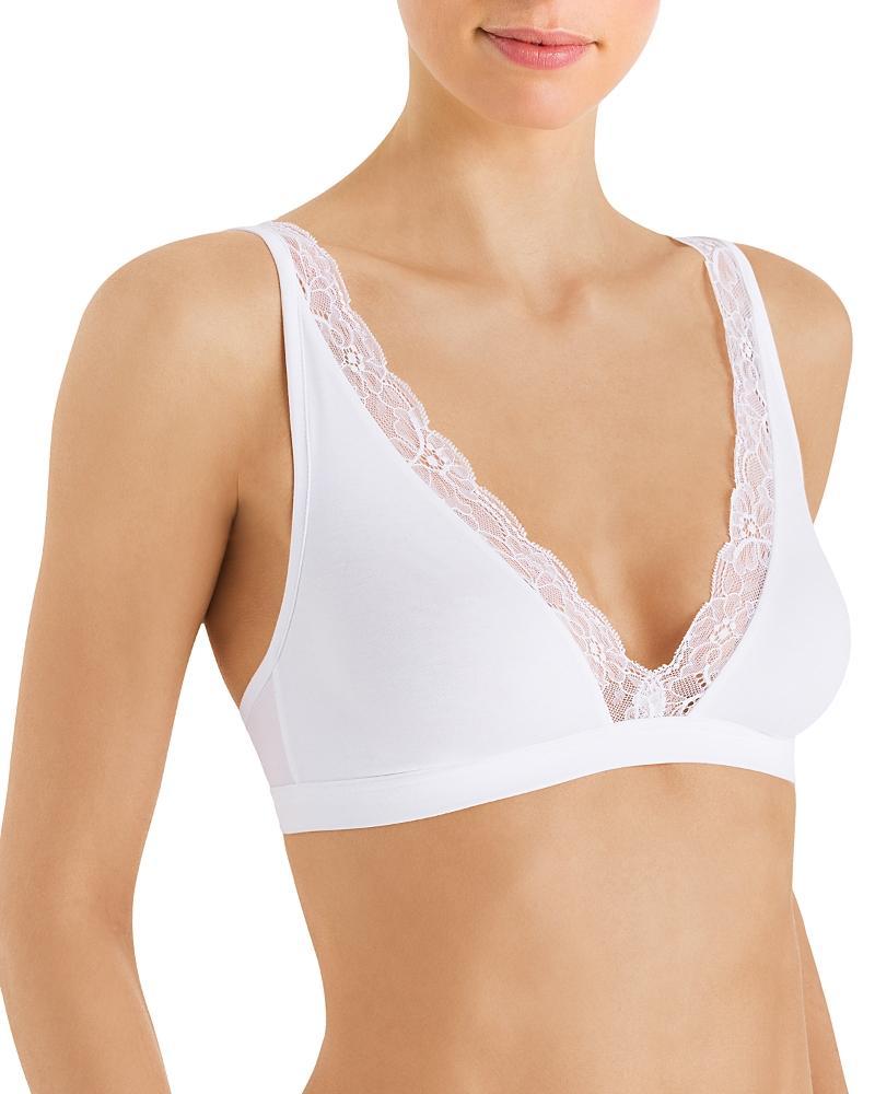 Cotton Lace Wire-Free Soft Cup Bra Product Image