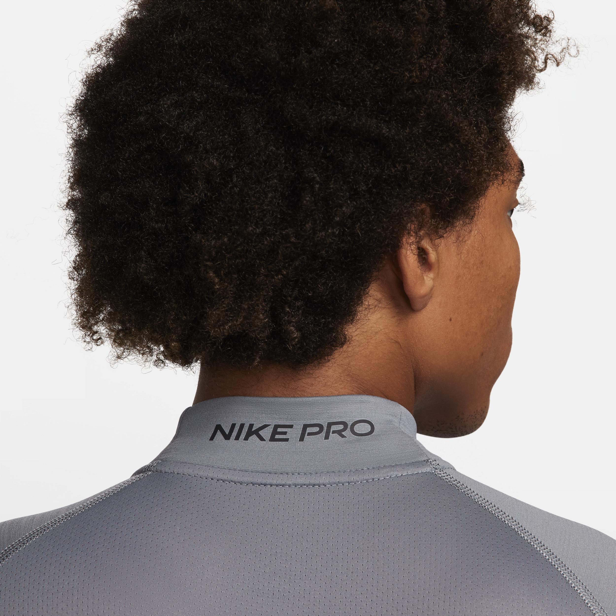 Nike Pro Men's Dri-FIT Warm Long-Sleeve Fitness Mock Product Image