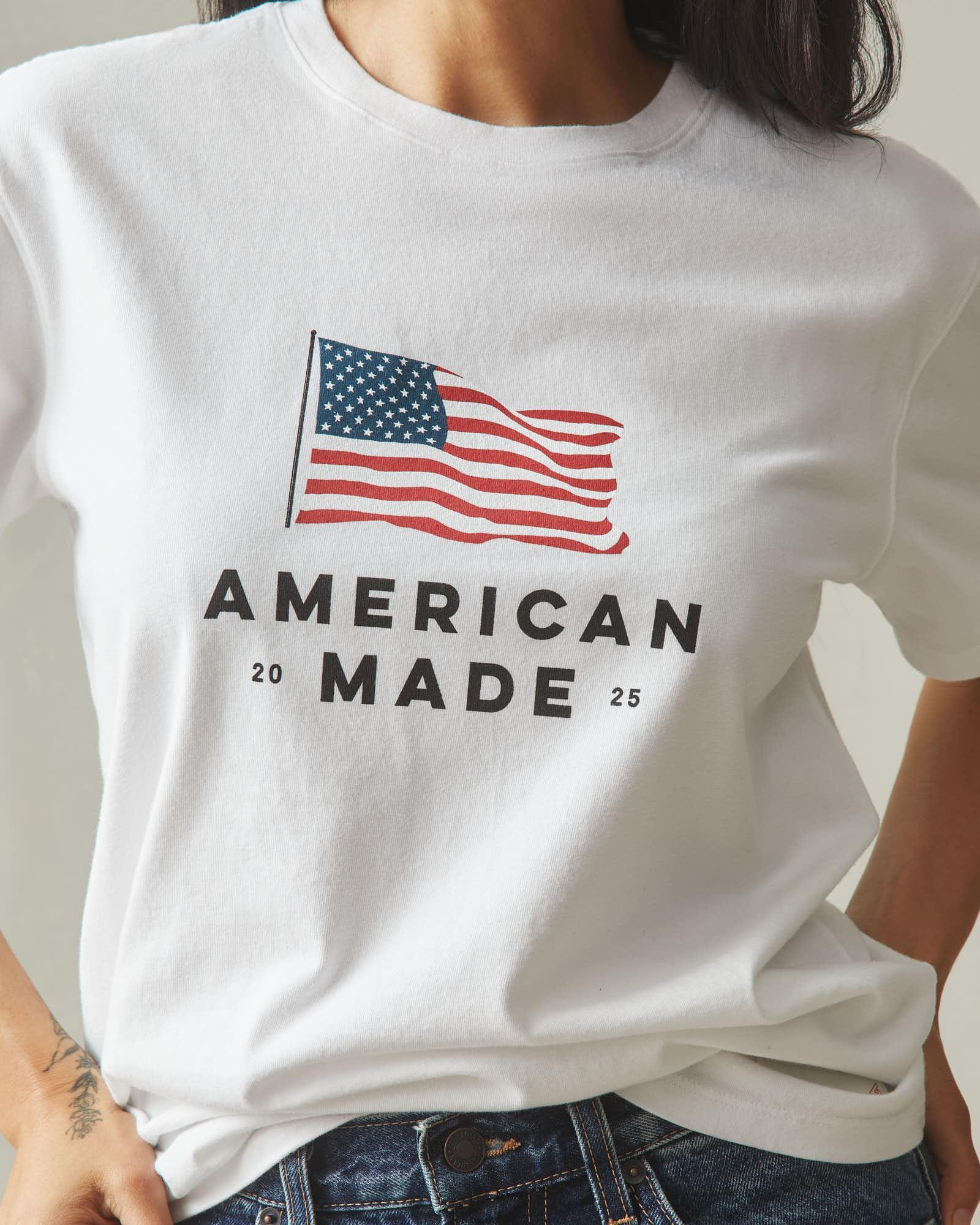 Fourth of July Tee - White Product Image
