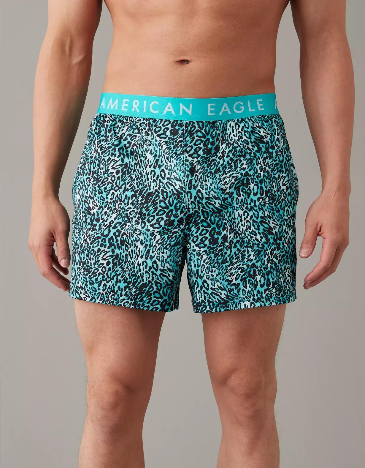 AEO Palm Trees Ultra Soft Pocket Boxer Short Product Image