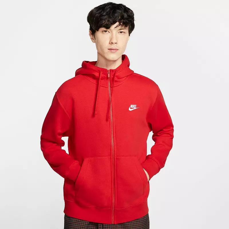 Mens Nike Sportswear Club Fleece Full-Zip Hoodie Product Image