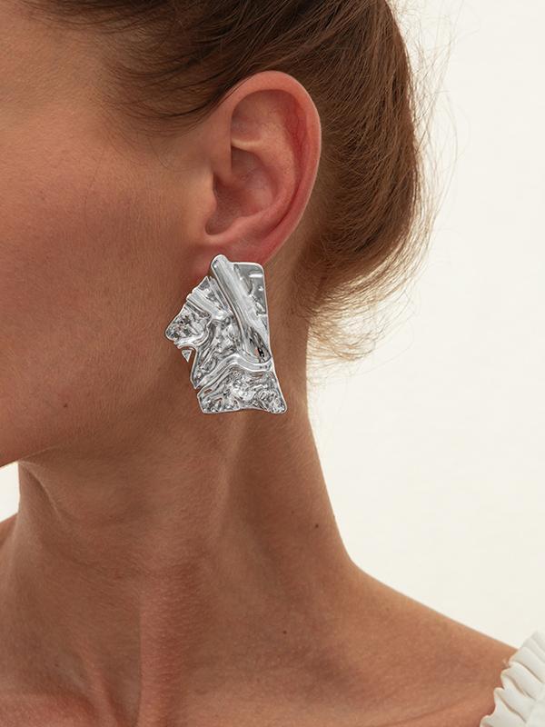Normcore Geometric Drop Earrings Product Image