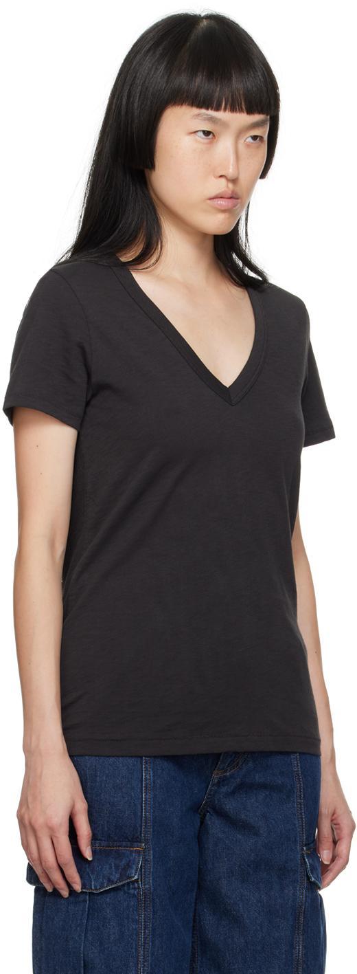 RAG & BONE Black 'the Slub' T-shirt In Blk Product Image