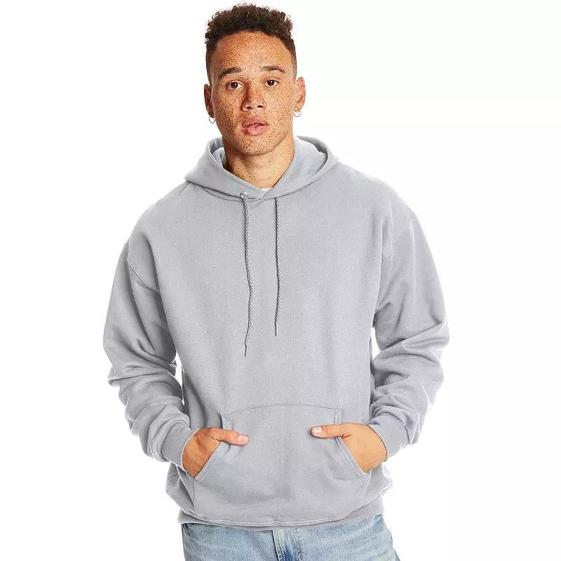 Men's Hanes Ultimate® Fleece Pullover Hoodie, Size: XL, White Product Image