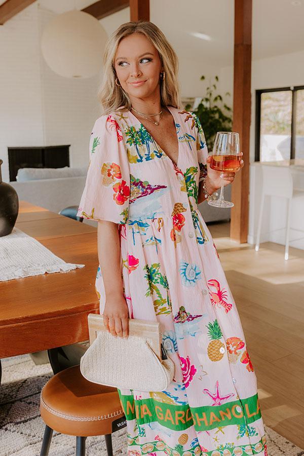 Shangri La Gardens Midi Dress Product Image