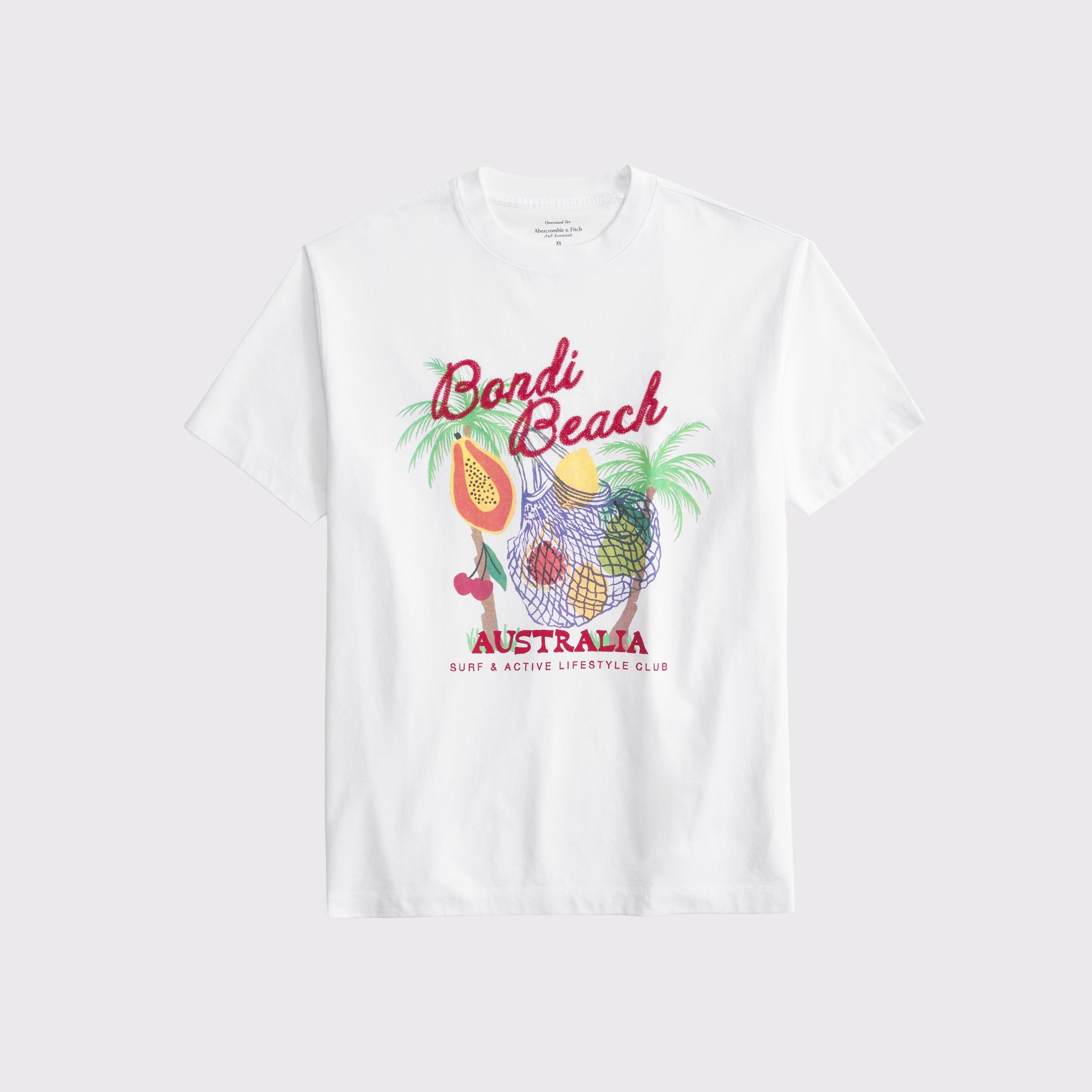 Oversized Bondi Beach Graphic Tee Product Image