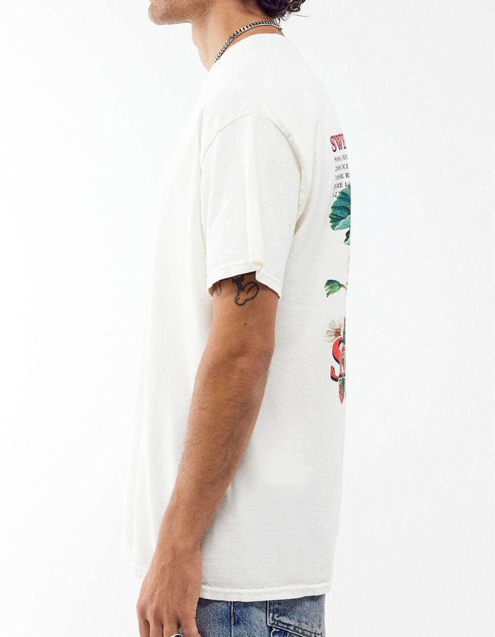 BDG Urban Outfitters Strawberry Fraise Mens Tee - WHITE Product Image