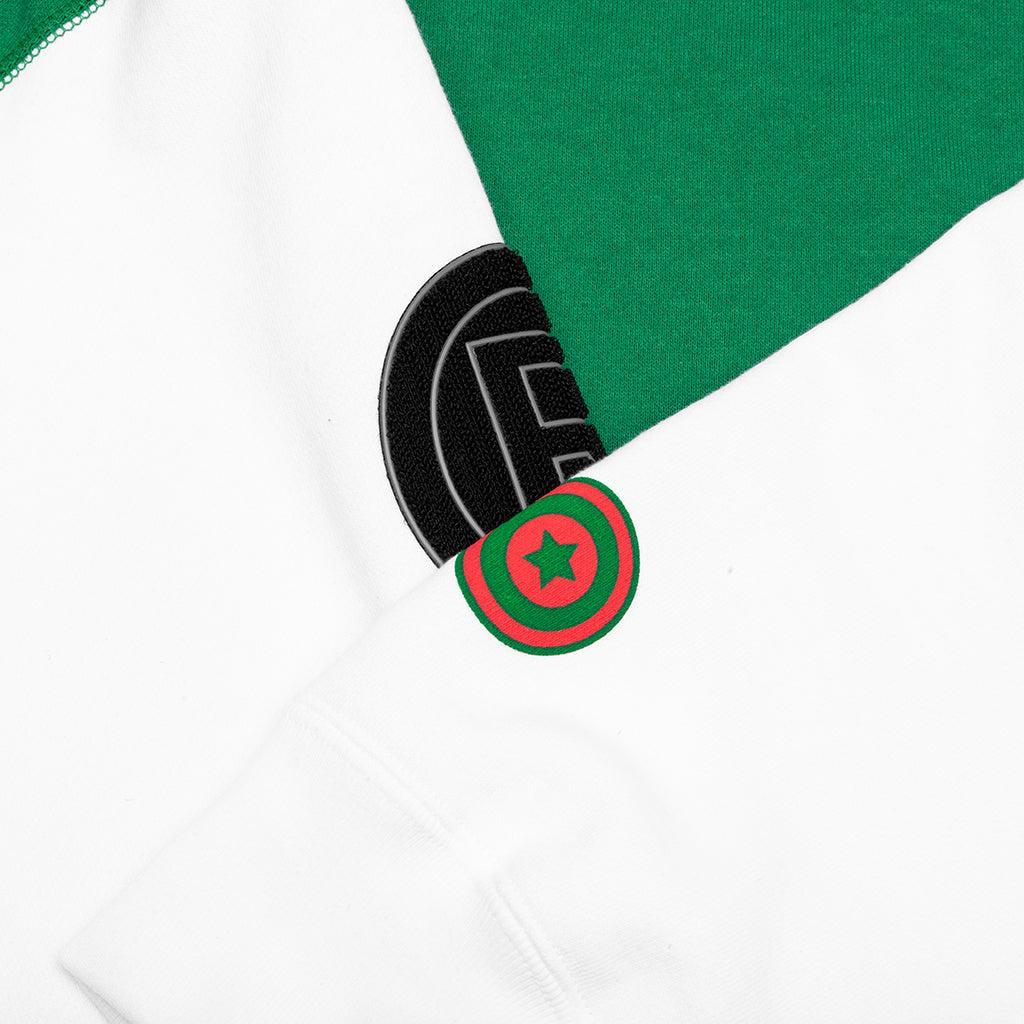 Shark Full Zip Hoodie Italy - Green Male Product Image