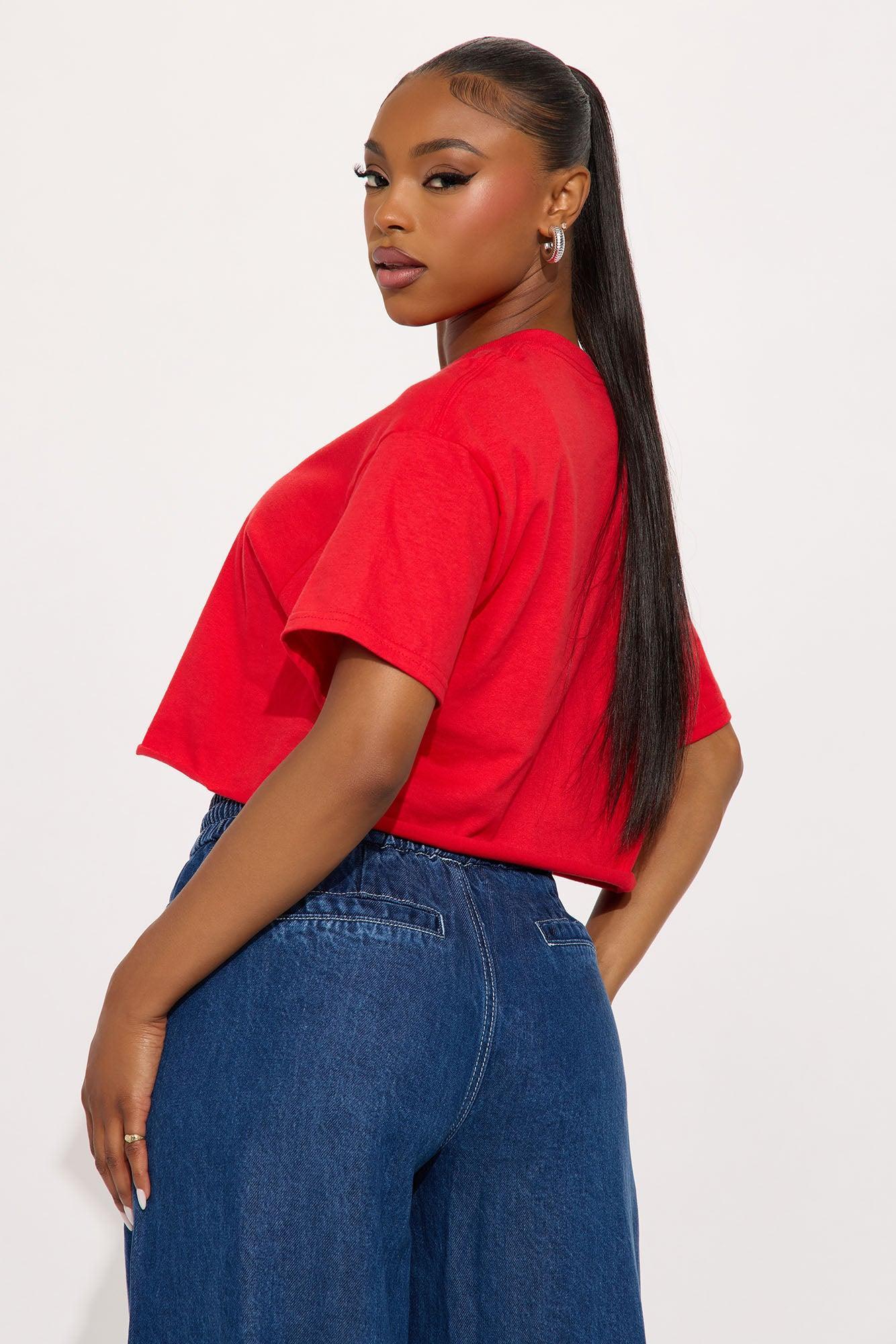 My Life My Show Tee - Red Female Product Image