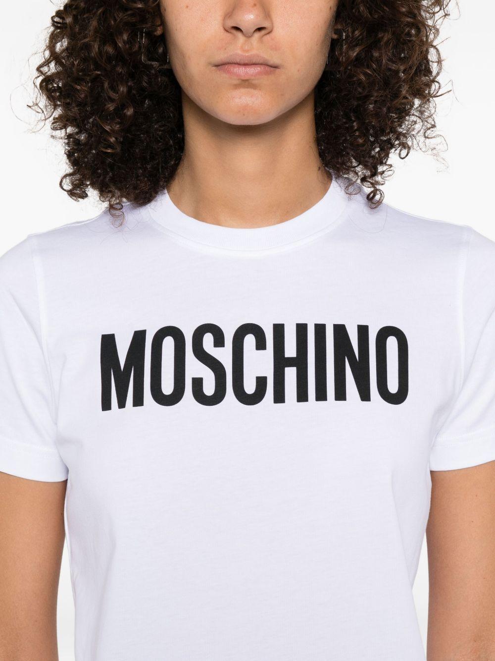 logo-print cotton T-shirt Product Image