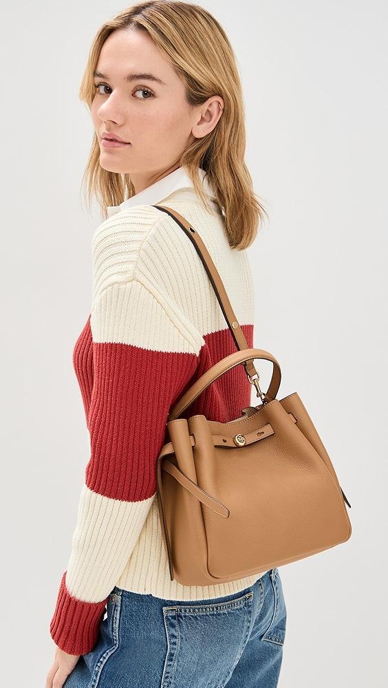 Tory Burch Romy Pebbled Small Bucket Bag | Shopbop Product Image