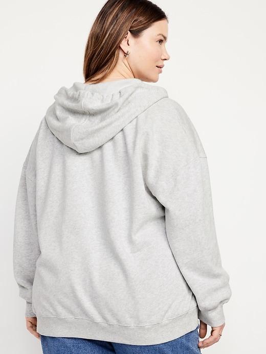 SoComfy Oversized Zip Hoodie Product Image