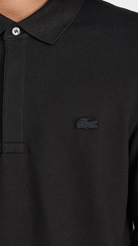 Lacoste Long Sleeve Stretch Cotton Paris Polo | Shopbop Product Image