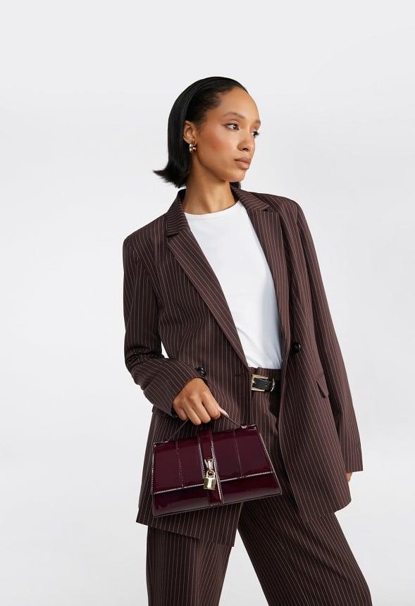 Mini Structured Crossbody With Chain Product Image