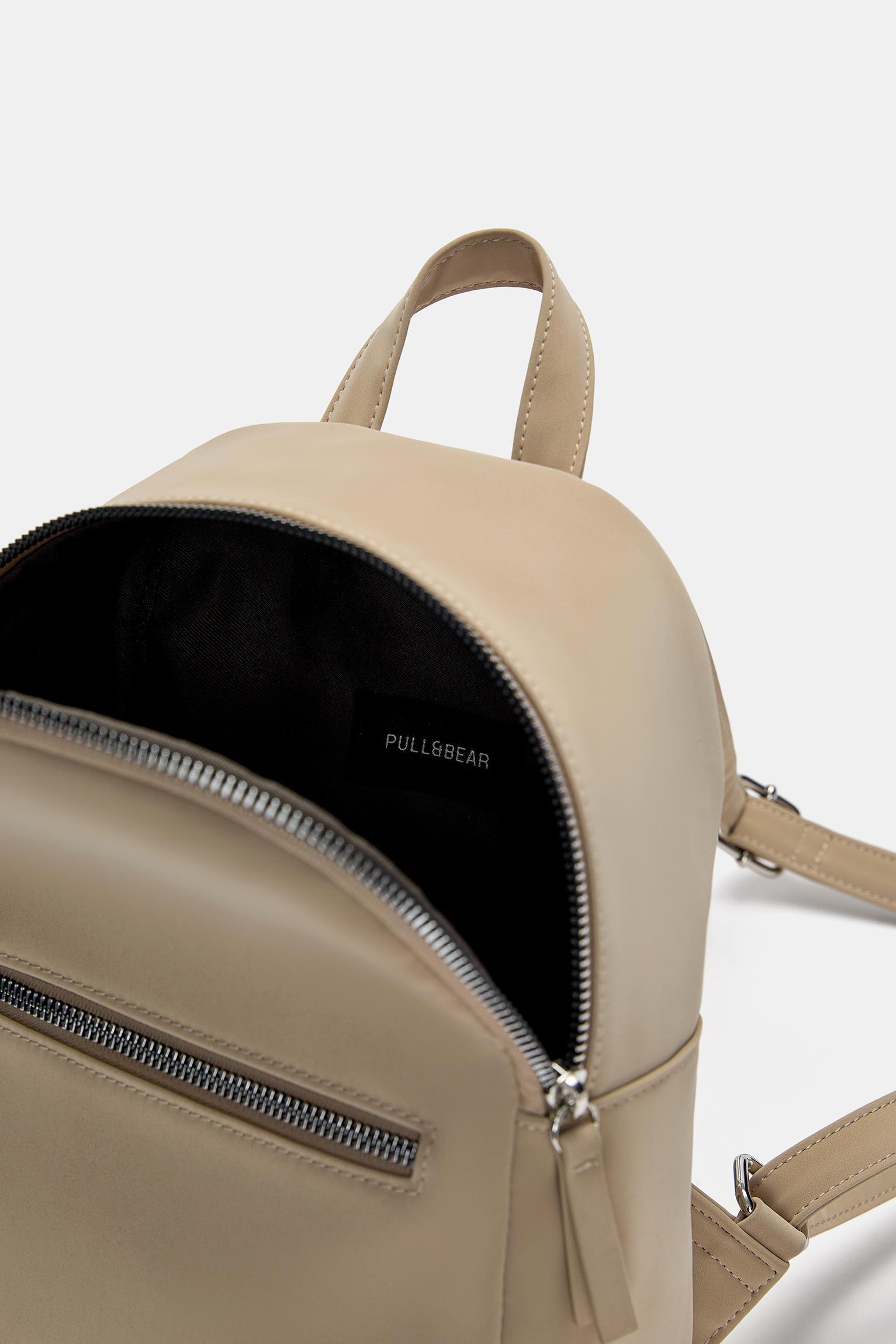 Rubberized mini backpack Product Image