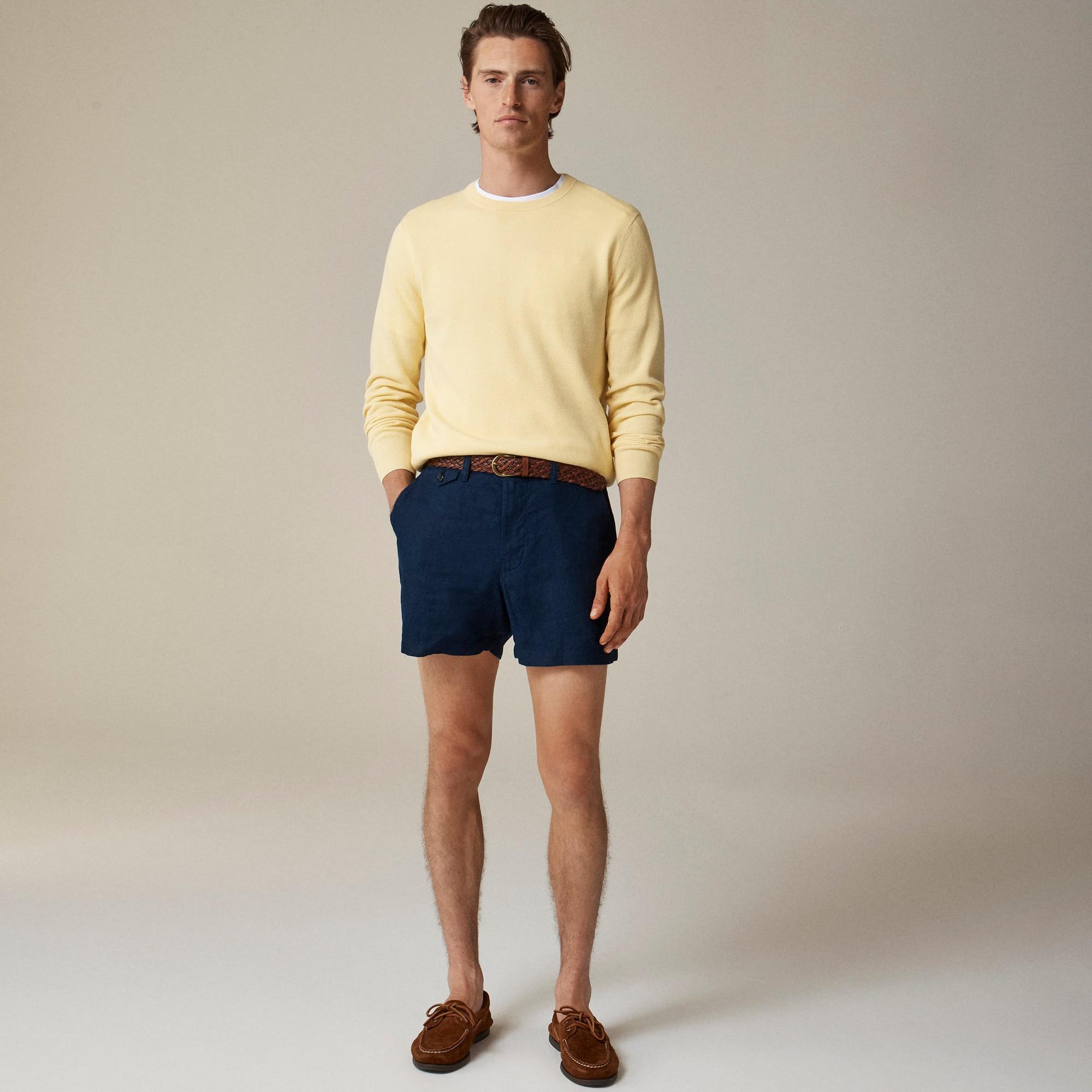 5" linen short Product Image