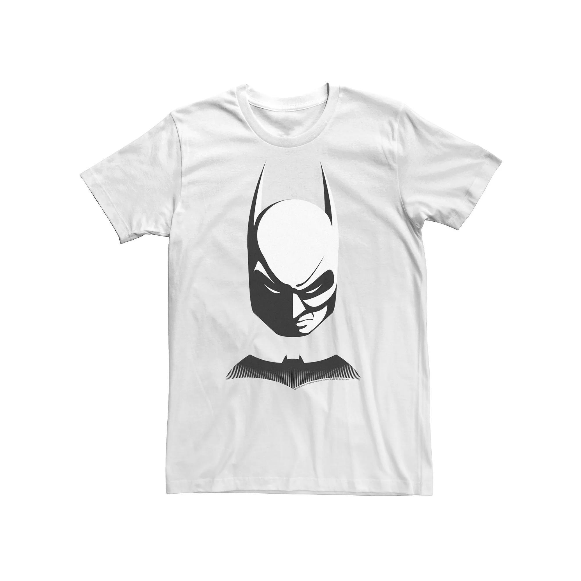 Big & Tall DC FanDome Batman Minimalist Logo Tee, Men's, Size: XXL Tall, White Product Image