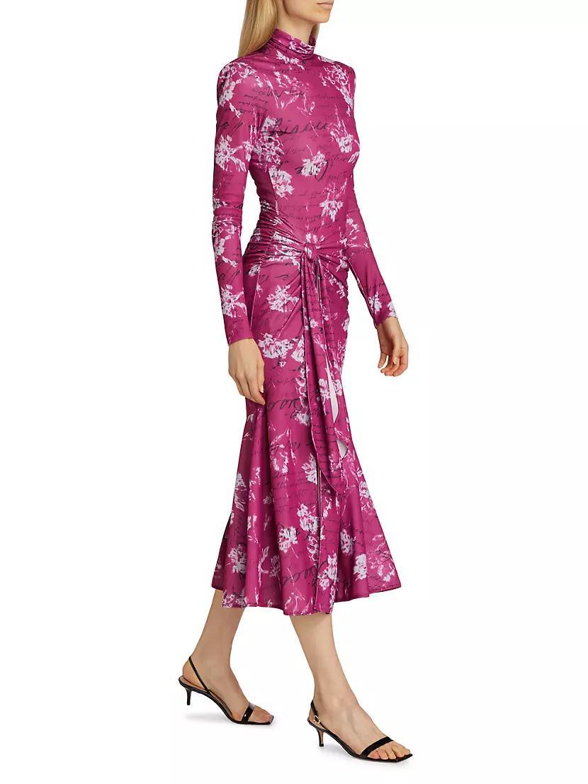 Warm Carnation Johnson Midi-Dress Product Image