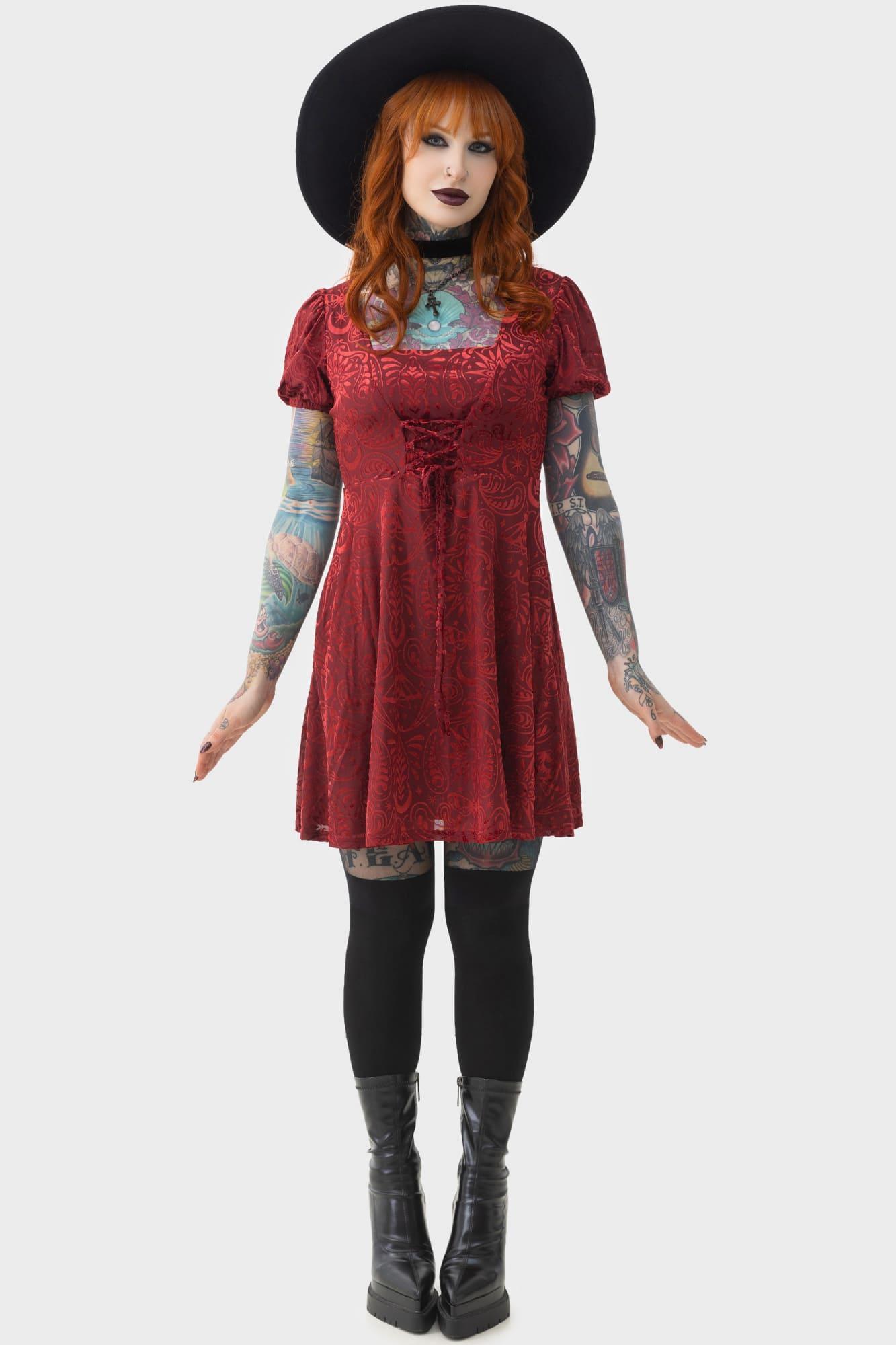 Lepidoptera Skater Dress Female Product Image
