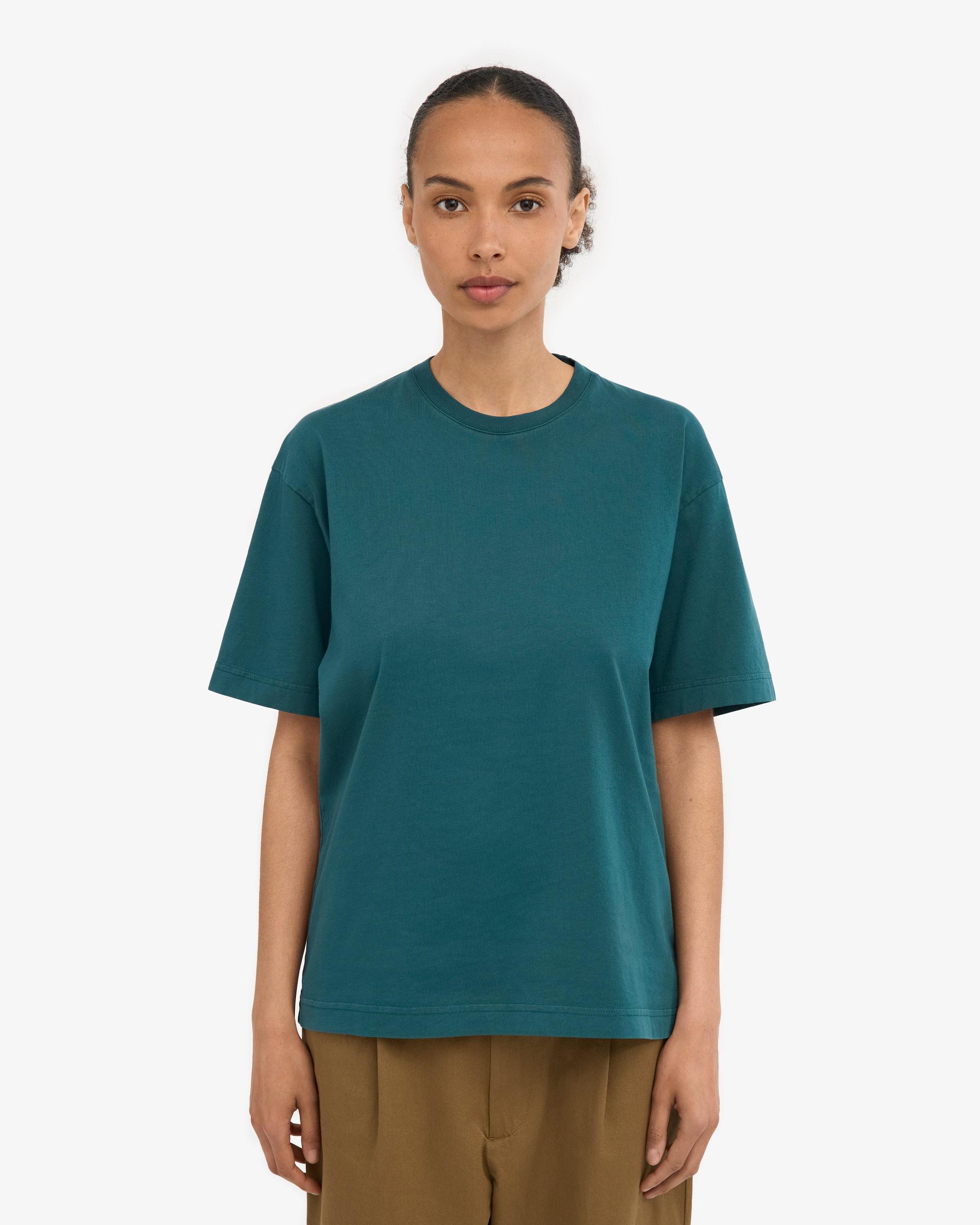 Oversized Organic T-Shirt - Cedar Brown Product Image