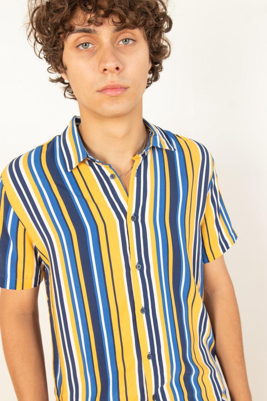 Sunny Stripes Button Up Shirt Product Image