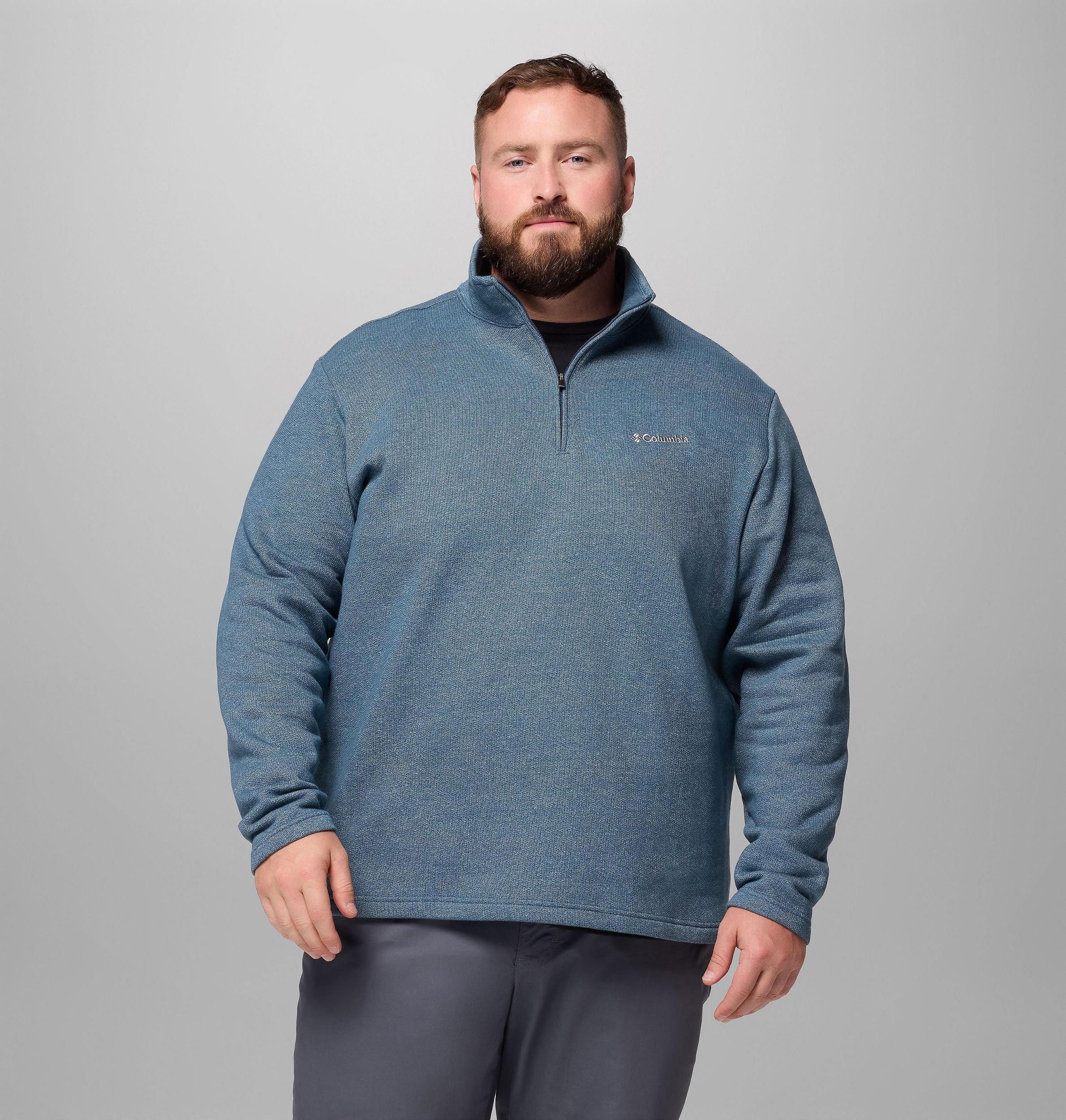 Columbia Mens Great Hart Mountain III Half Zip - Big- Product Image