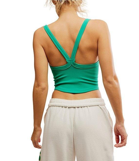 Free People FP Movement All Clear Solid Scoop Neckline Sleeveless Cami Product Image