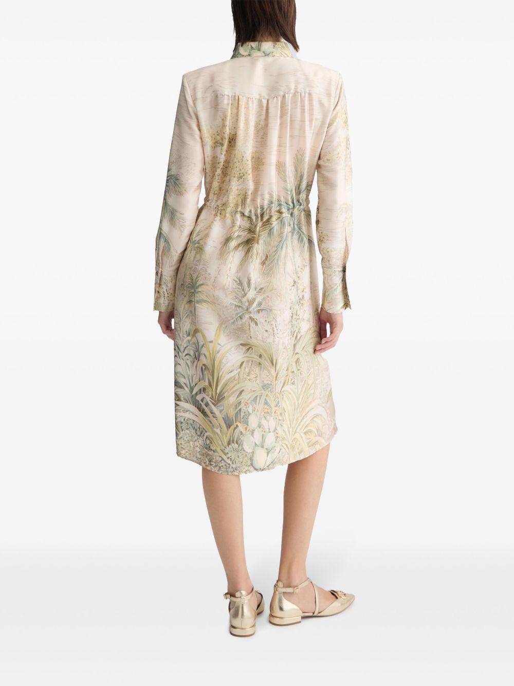 floral-print midi dress Product Image