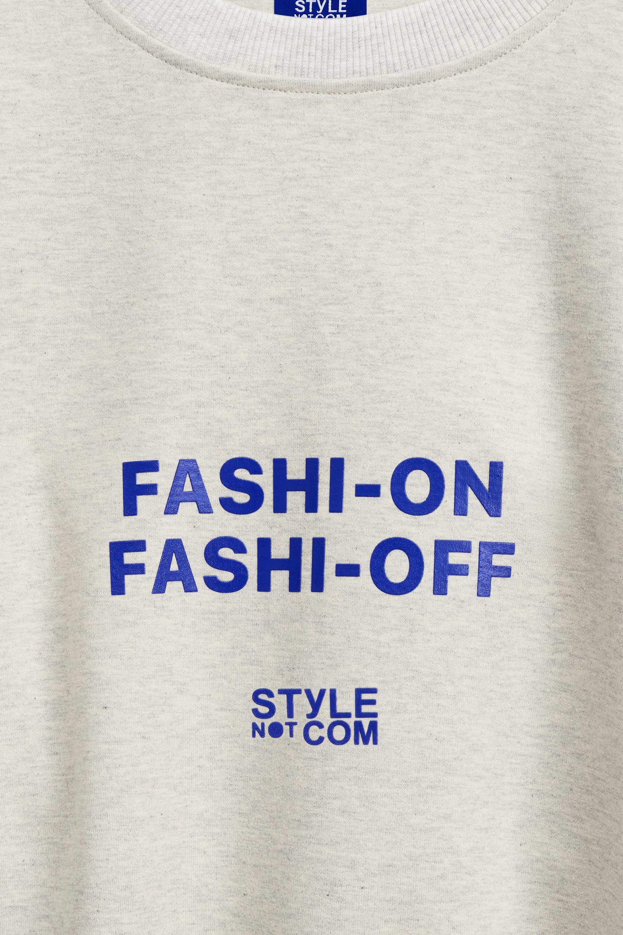 STYLENOTCOM ZARA SWEATSHIRT Product Image