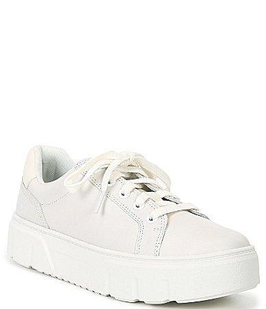 Timberland Womens Laurel Court Low Leather Sneakers Product Image