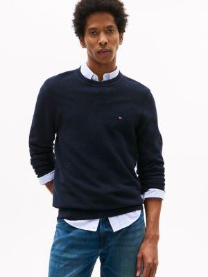 Structured Crewneck Sweater Product Image
