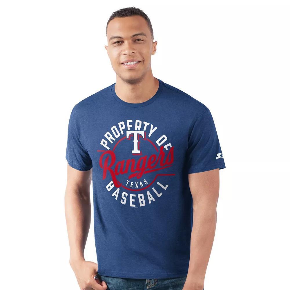 Men's Starter Red Philadelphia Phillies Prime Time Property Of T-Shirt,  Product Image