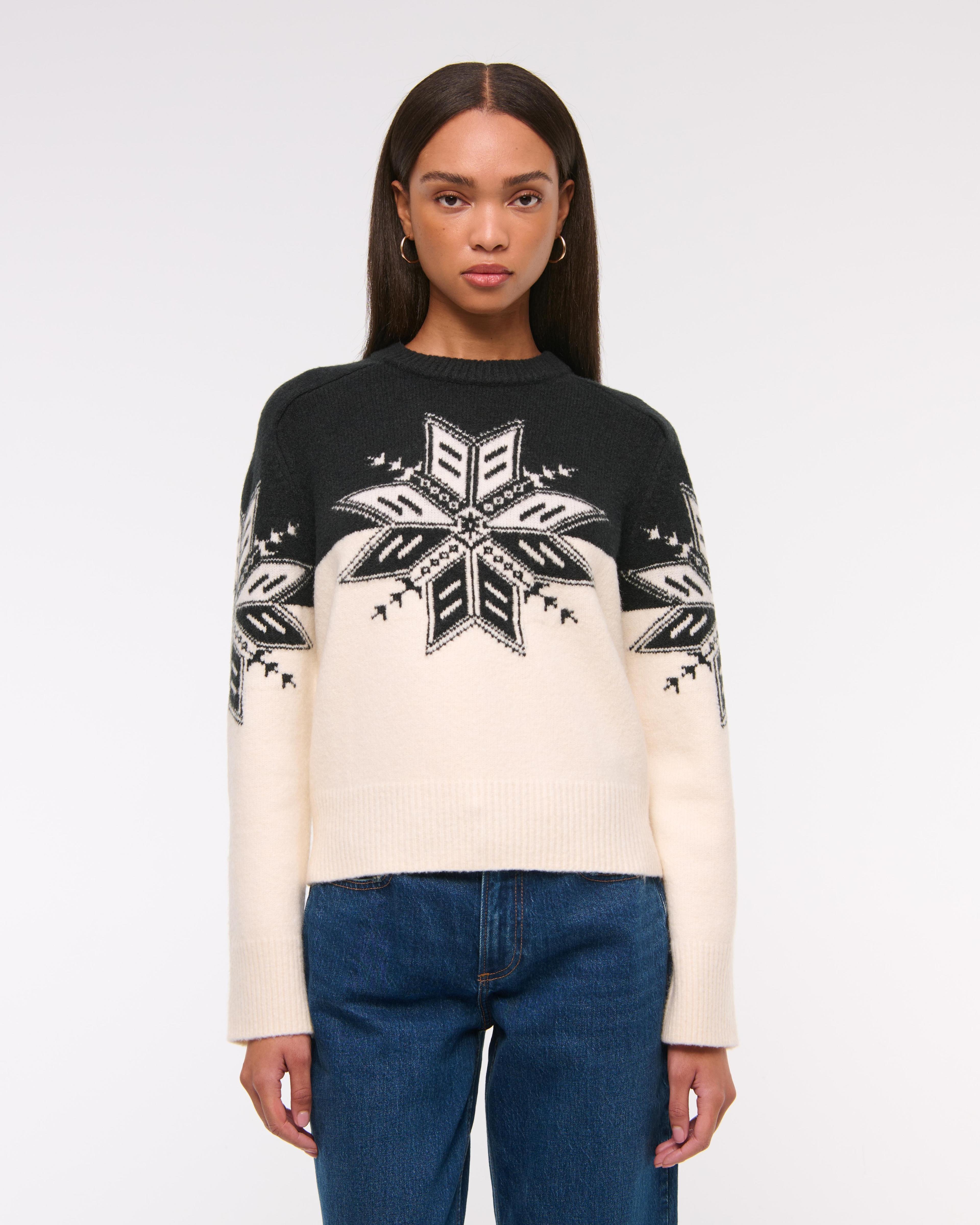 The A&F Madeline NYC Crew Sweater Product Image