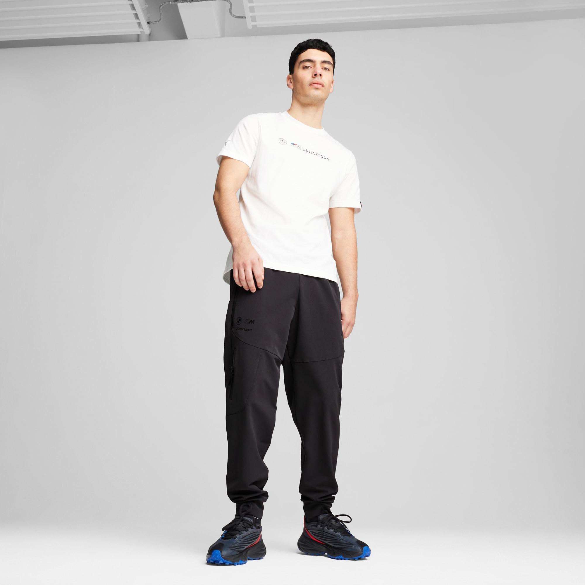 PUMA CLOUDSPUN Men's Joggers Pant in Dark Olive/Black Product Image