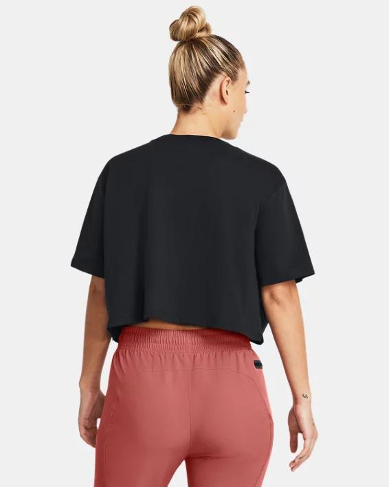 Women's UA Campus Boxy Crop Short Sleeve Product Image