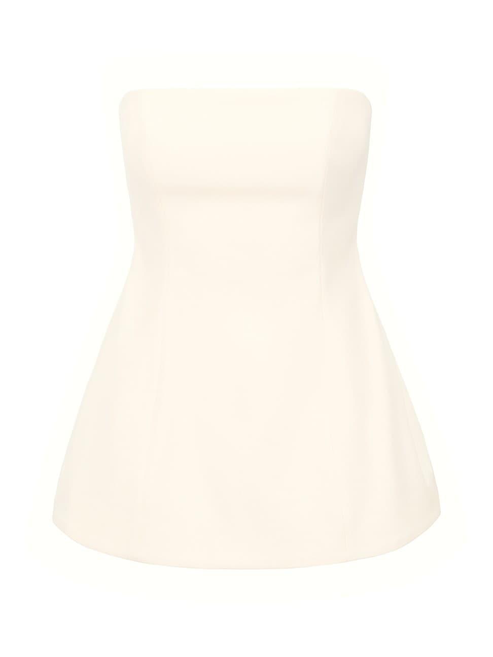 Womens Silvia Strapless Peplum Top Product Image