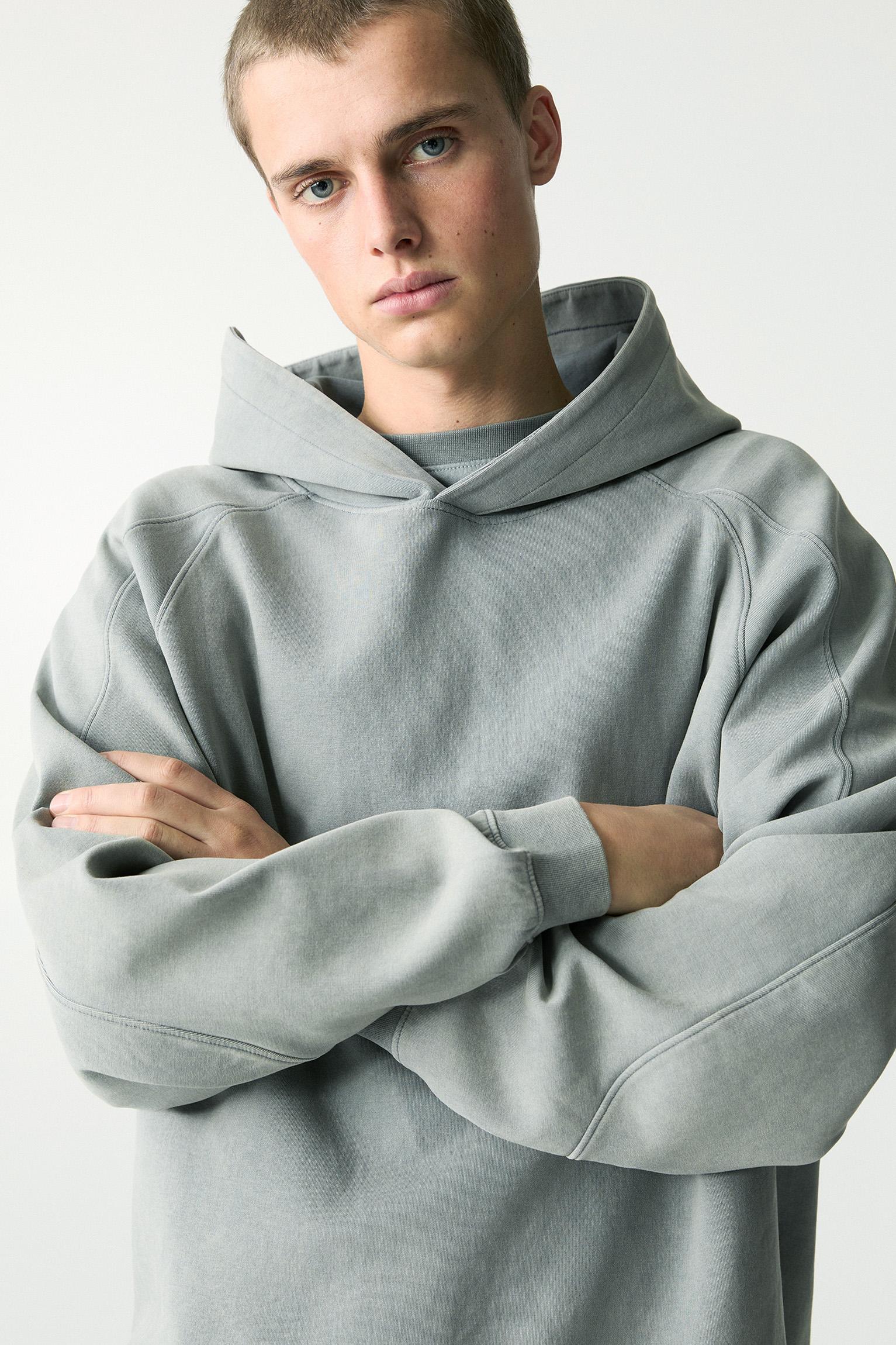 Faded interlock hoodie Product Image