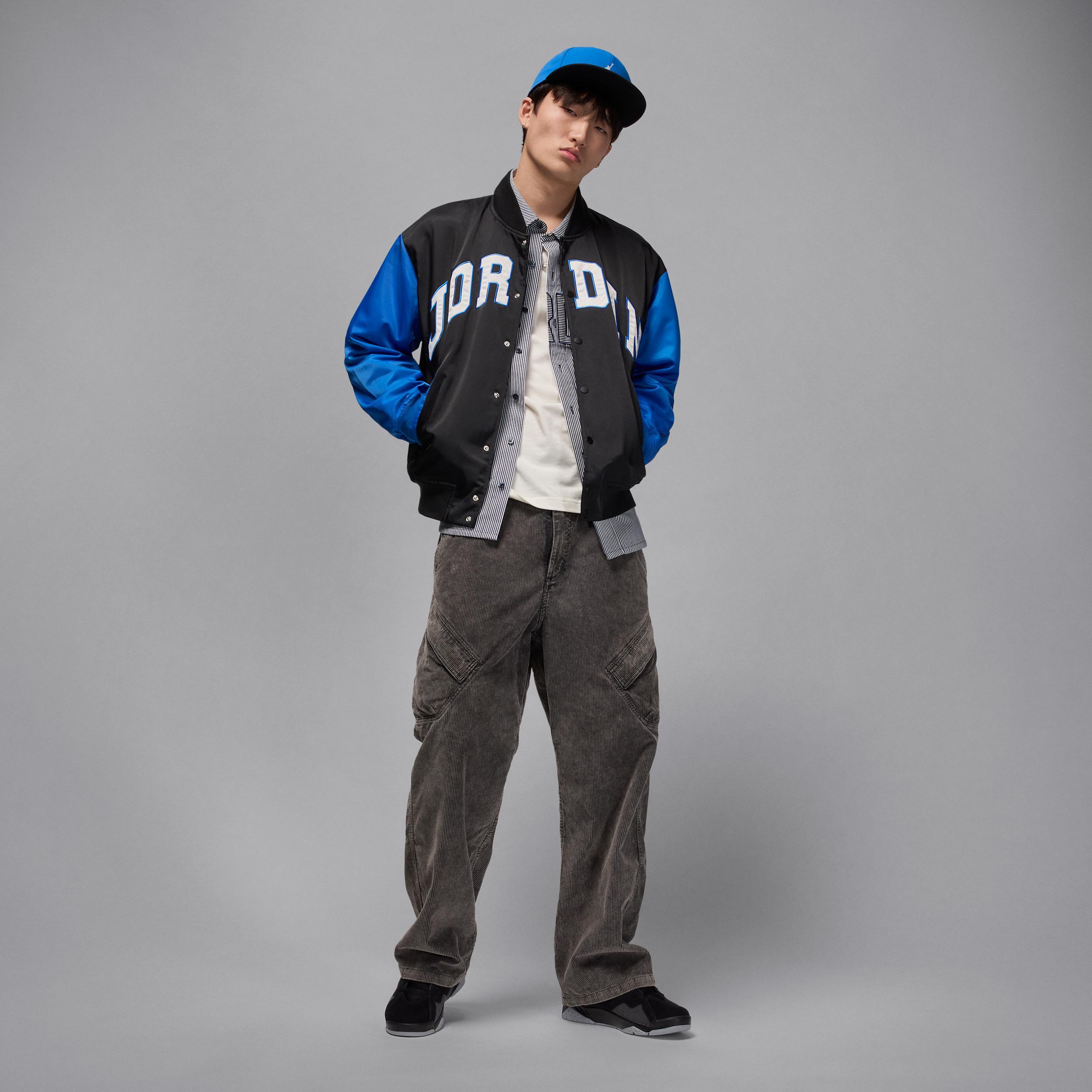 Men's Jordan Brooklyn Collegiate Varsity Jacket Product Image