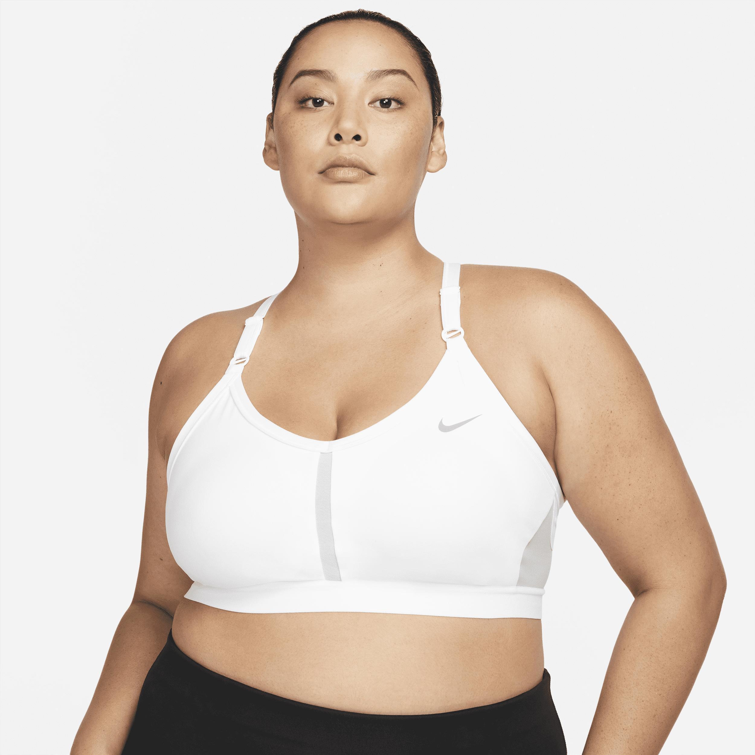 Nike Womens Indy Light-Support Padded V-Neck Sports Bra (Plus Size) Product Image