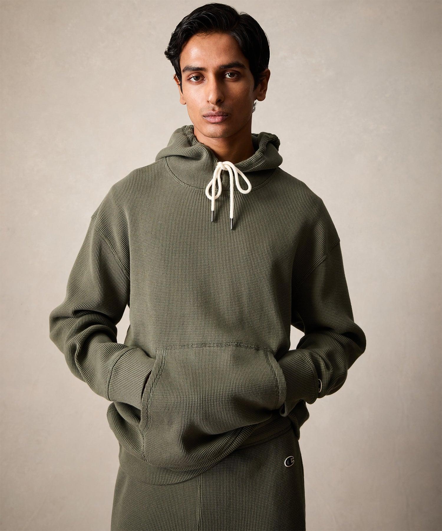 Champion Relaxed Waffle Hoodie Product Image