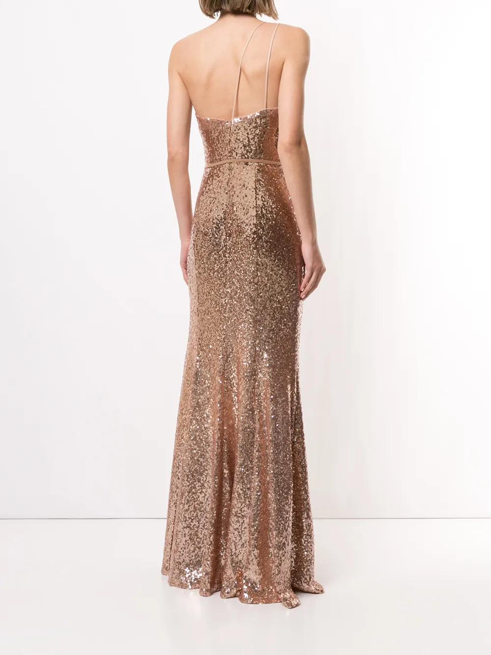 sequin-embellished gown Product Image