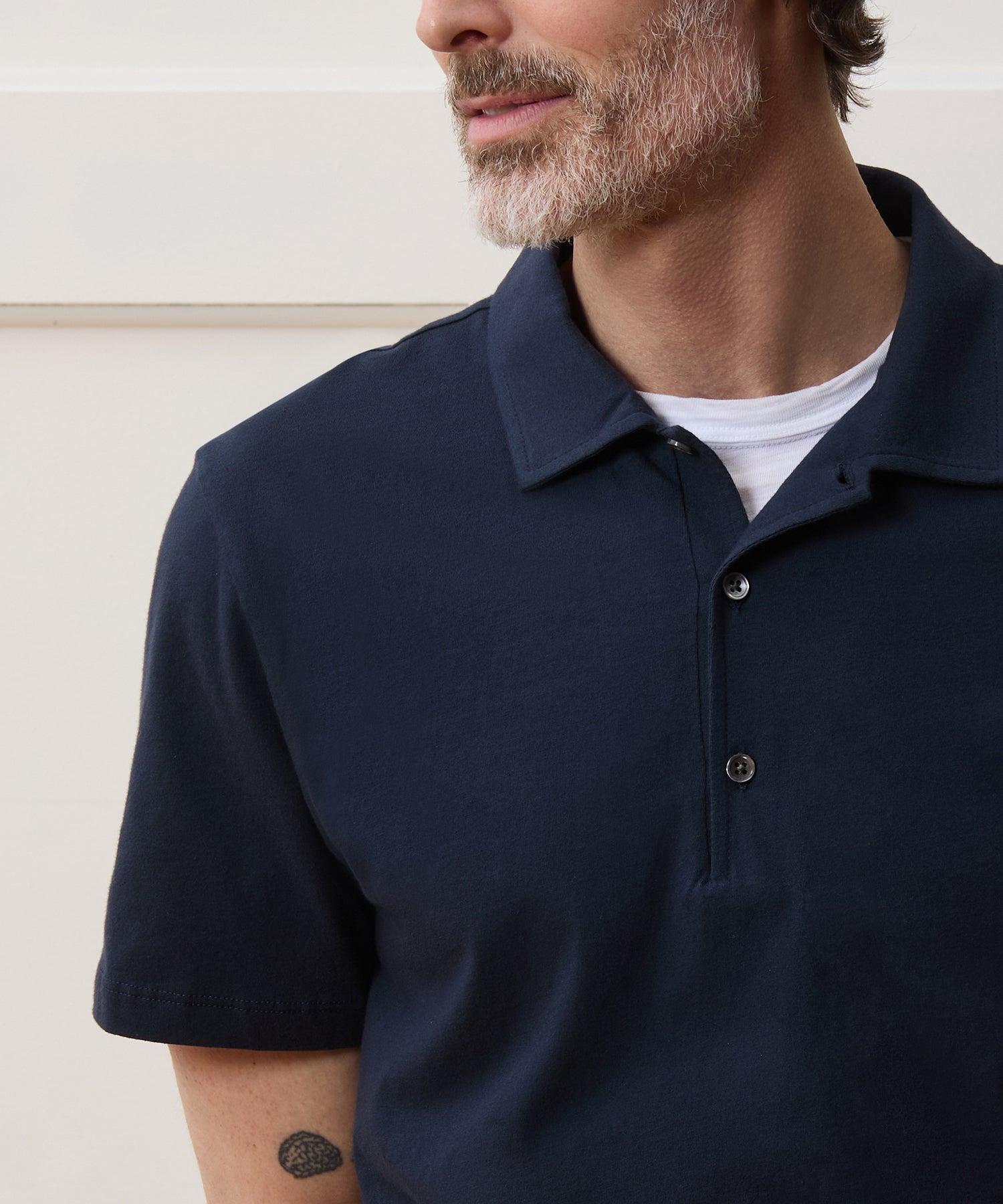 Made In L.A. Jersey Polo Product Image