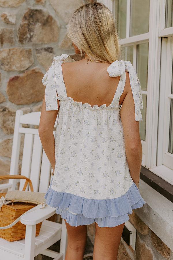 Playful Smile Floral Top Product Image