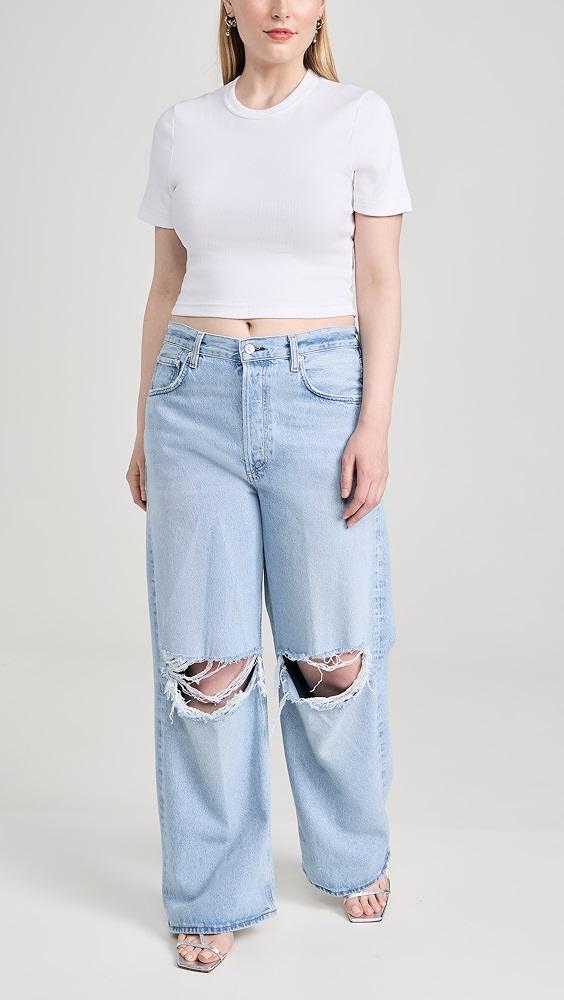 Citizens of Humanity Ayla Baggy Cuffed Crop Jeans | Shopbop Product Image